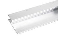 Bilde av: Rettholt aluminium H-profil 150 cm