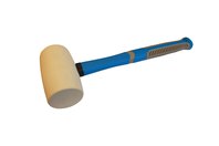 Bilde av: Gummihammer hvit 65mm m/Softgrep
