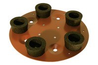 Bilde av: Ipertitina plate med slipesteiner Ø 490 mm