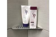 Bilde av: Design hjørnehylle N°3 for dusj 1mm, børstet stål