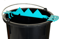 Bilde av: Collomix SHARKY sekkekniv til bøtte