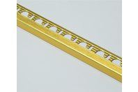 Bilde av: Projolly firkant Symetriclist børstet gull alu 10 mm 270 cm