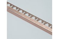 Bilde av: Projolly firkant Symetriclist børstet kobber alu 10 mm 270 cm