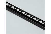 Bilde av: Projolly firkant Symetriclist sort blank alu 10 mm 270 cm