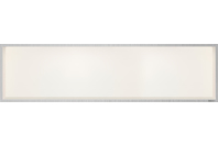 Bilde av: ESS Container Box10 veggnisje krem, ramme børstet stål 120x30x10 cm