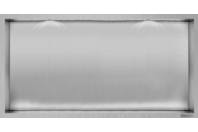 Bilde av: ESS Container Box10 Veggnisje LED  børstet stål 60x30xcm