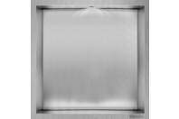 Bilde av: ESS Container Box10 Veggnisje LED  børstet stål 30x30xcm