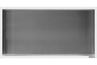 Bilde av: ESS Container Box10 veggnisje børstet,ramme polert stål 60x30x10 cm
