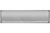 Bilde av: ESS Container Box10 veggnisje børstet,ramme børstet stål 120x30x10 cm