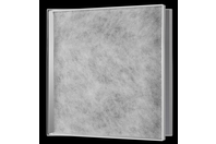 Bilde av: ESS Container T-Box10 Veggnisje børstet stål med dør for flis 30x30x10cm