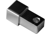 Bilde av: Projolly firkant Symetric hjørnestk krom alu 8 mm 2pk.