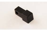 Bilde av: Projolly firkant Symetric hjørnestk børstet sort alu 8 mm 2pk.