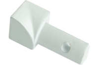 Bilde av: Projolly Quart innv hjørne hvit alu 10 mm 2pk