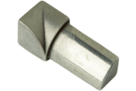 Bilde av: Projolly Quart innv hjørne børstet stål 8 mm 2pk.