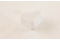 Bilde av: Projolly Quart innv hjørne hvit PVC 10 mm 5 pk