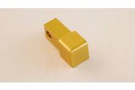 Bilde av: Projolly firkant Symetric hjørnestk børstet gull alu 8 mm 2pk.