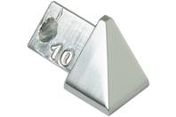 Bilde av: Projolly trekant utvendig hjørne krom alu 10 mm 2pk.