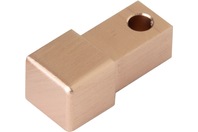 Bilde av: Projolly firkant Symetric hjørnestk børstet kobber alu 12,5 mm 2pk.
