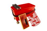 Bilde av: Vaskerullesett BILLI 24 l m/rist, svamp, vaskerull og hjul