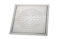 Bilde av: Design Slukrist Coral 20x20cm børstet syrefast stål