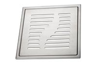 Bilde av: Design Slukrist Capri 20x20cm børstet syrefast stål