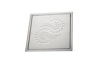 Bilde av: Design Slukrist Peridot 20x20cm børstet syrefast stål