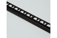 Bilde av: Projolly firkant Symetriclist sort matt alu 8 mm 270 cm