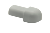 Bilde av: Projolly Quart treveis hjørne lys grå PVC 8 mm 5 pk