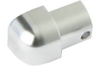 Bilde av: Projolly Quart treveis hjørne krom alu 10 mm 2pk.