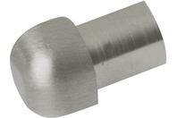 Bilde av: Projolly Quart treveis hjørne børstet stål 10 mm 2pk.