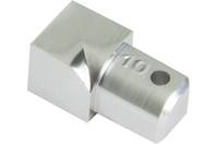 Bilde av: Projolly Quart innv hjørne krom alu 10 mm 2pk.