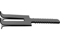 Bilde av: Prosupport "tube" låseklips à 40 par for flis (vind forankring)