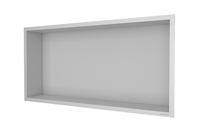Bilde av: ESS Container F-box veggnisje børstet stål, ramme børstet stål 60x30x10 cm