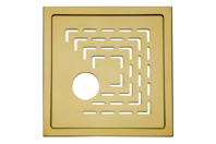 Bilde av: Design Slukrist N°19 20x20cm messing m/uthugg