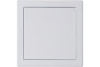 Bilde av: Inspeksjonsdør tett hvit matt push-dør 15x15 cm