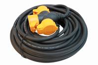 Bilde av: Skjøteledning proff 25 m m/3 uttak