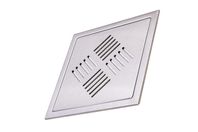 Bilde av: Design Slukrist N°3 20x20cm børstet stål