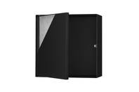 Bilde av: ESS Container T-Box14 veggnisje sort 30x30x14 cm med dør for flis