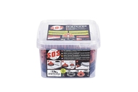 Bilde av: SOS kit 100 stk base, 30 stk Cap og 30 stk anti-ripe skive 1,5 mm fug. 3-20 mm