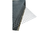 Bilde av: Armeringsnetting stål 120 cm x 80 cm. Maskestørrelse 2,5 cm x 2,5 cm, tykkelse 2,5 mm.