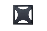 Bilde av: Slukrist Tile In 20 x 20 cm sort matt