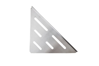 Bilde av: Hjørnehylle Tile In børstet stål